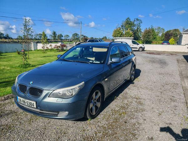 BMW 5-Series Estate, Diesel, 2008, Blue