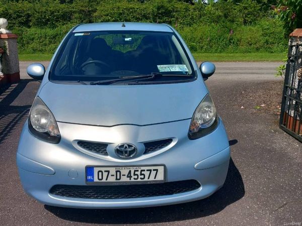 Toyota Aygo Hatchback, Petrol, 2007, Blue
