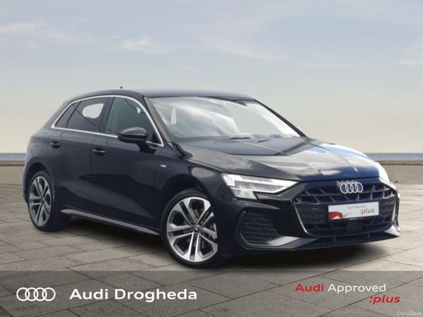 Audi A3 Hatchback, Petrol Plug-in Hybrid, 2025, Black