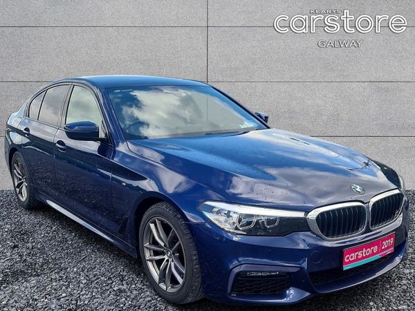 BMW 5-Series Saloon, Diesel, 2019, Blue