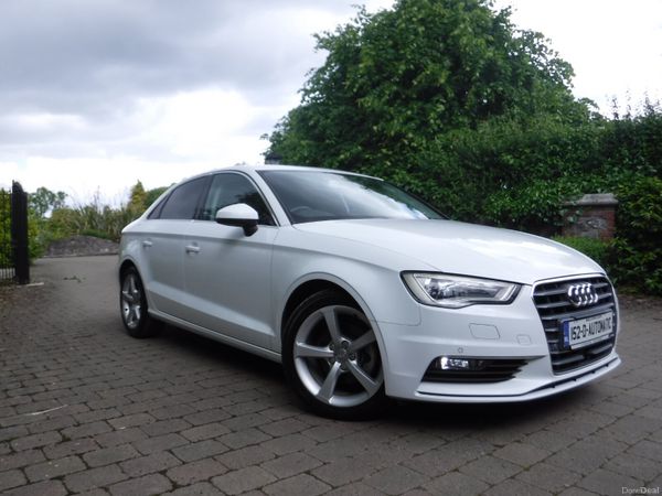 Audi A3 Saloon, Petrol, 2015, White
