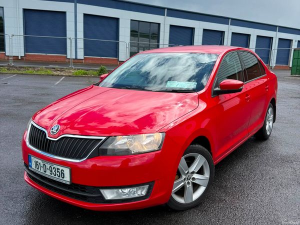 Skoda Rapid Saloon, Diesel, 2016, Red