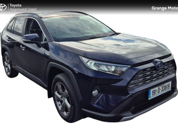 Toyota RAV4 SUV, Petrol Hybrid, 2019, Blue