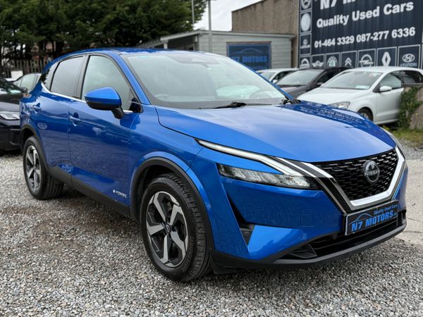 Nissan Qashqai SUV, Petrol Hybrid, 2024, Blue