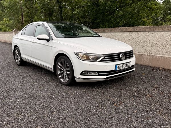 Volkswagen Passat Saloon, Diesel, 2018, White