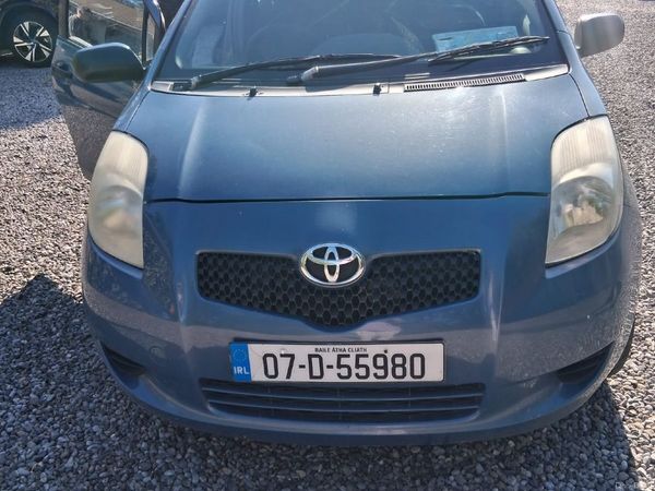 Toyota Yaris Hatchback, Petrol, 2007, Blue