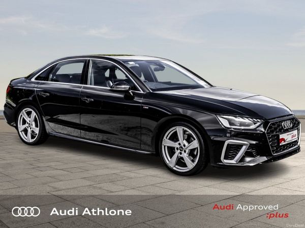 Audi A4 Saloon, Petrol, 2020, Black