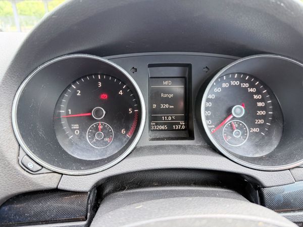 Volkswagen Golf Estate/Jeep, Diesel, 2012, Black