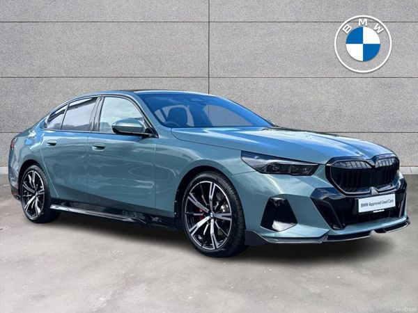BMW 5-Series Saloon, Petrol Plug-in Hybrid, 2026, Green