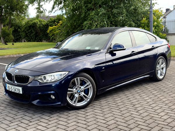 BMW 4-Series Saloon, Diesel, 2015, Blue