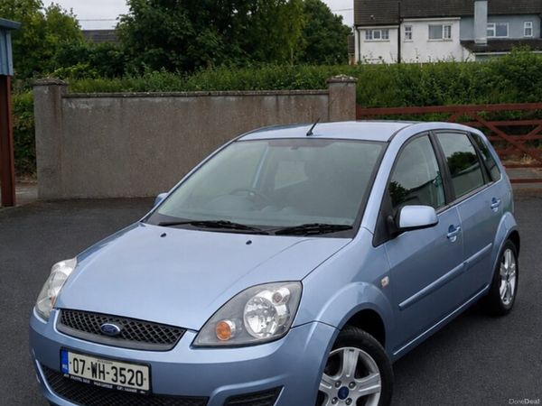 Ford Fiesta Hatchback, Petrol, 2007, Blue