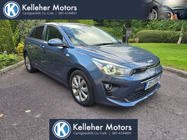 Kia Rio Hatchback, Gas, 2022, Blue