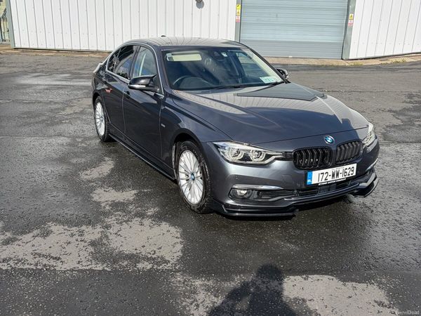 BMW 3-Series Saloon, Diesel, 2017, Grey