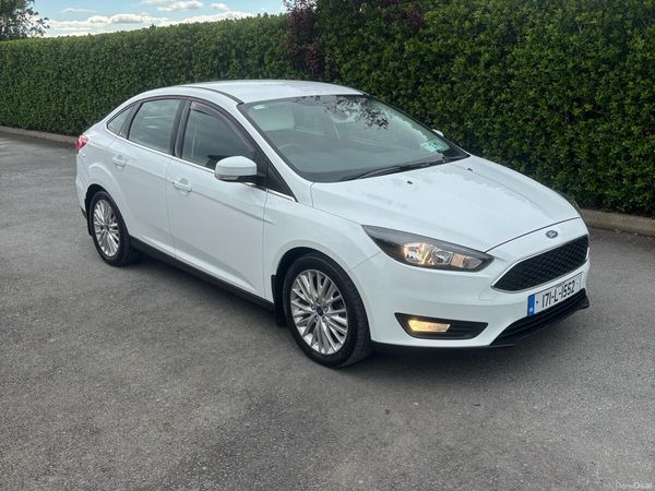 Ford Focus Saloon, Diesel, 2017, White