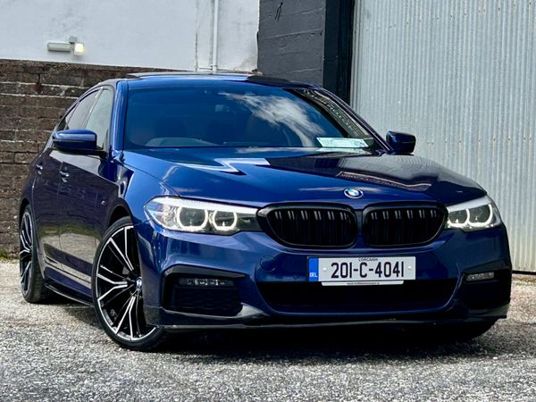 BMW 5-Series Saloon, Diesel, 2020, Blue