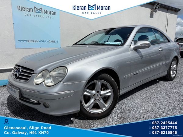 Mercedes-Benz CLK Coupe, Petrol, 2002, Silver