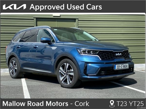 Kia Sorento MPV, Petrol Plug-in Hybrid, 2022, Blue