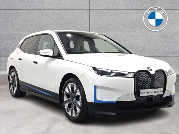 BMW iX SUV, Electric, 2022, White