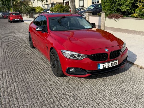BMW 4-Series Coupe, Petrol, 2014, Red