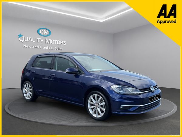 Volkswagen Golf Hatchback, Petrol, 2018, Blue