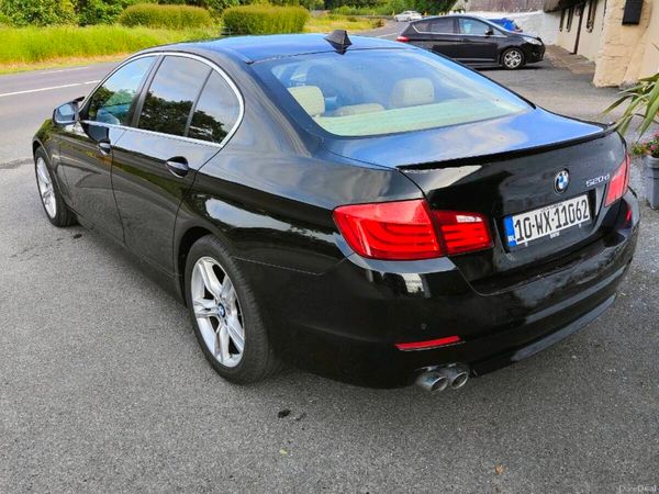 BMW 5-Series Saloon, Diesel, 2010, Black
