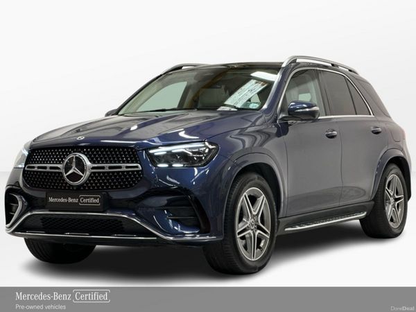 Mercedes-Benz GLE SUV, Diesel Plug-in Hybrid, 2024, Blue