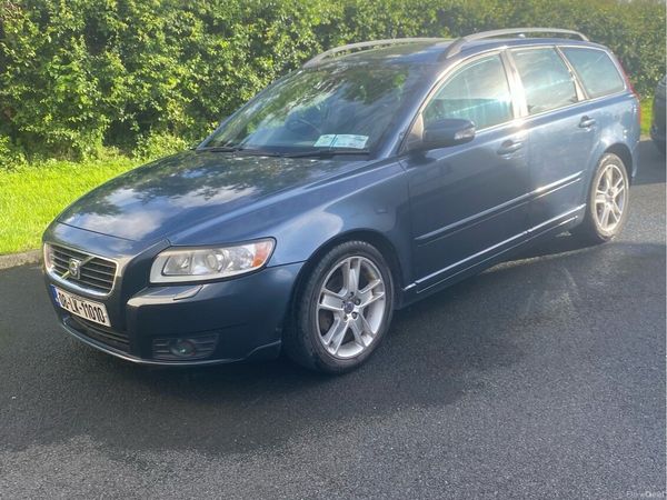 Volvo V50 Estate, Diesel, 2008, Blue