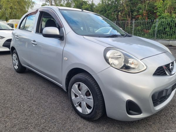 Nissan March Hatchback, Petrol, 2017, Silver