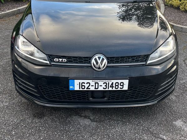 Volkswagen Golf Hatchback, Diesel, 2016, Black