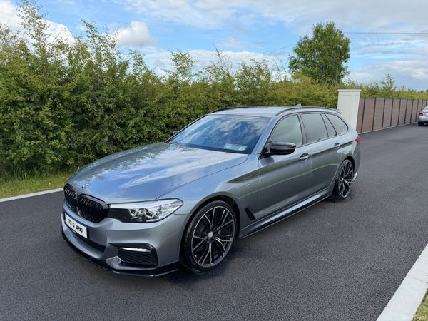 BMW 5-Series Estate, Diesel, 2017, Blue