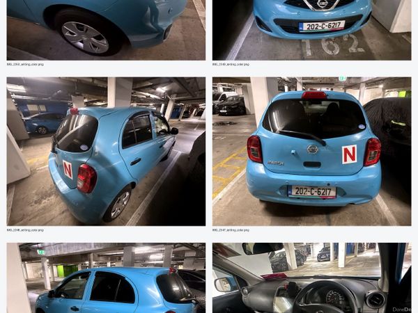 Nissan March Hatchback, Petrol, 2020, Blue