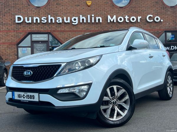 Kia Sportage MPV, Diesel, 2016, White
