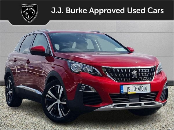 Peugeot 3008 SUV, Diesel, 2019, Red
