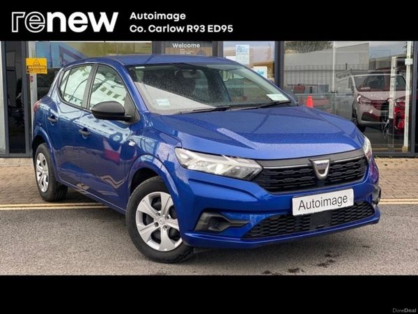 Dacia Sandero Hatchback, Petrol, 2021, Blue