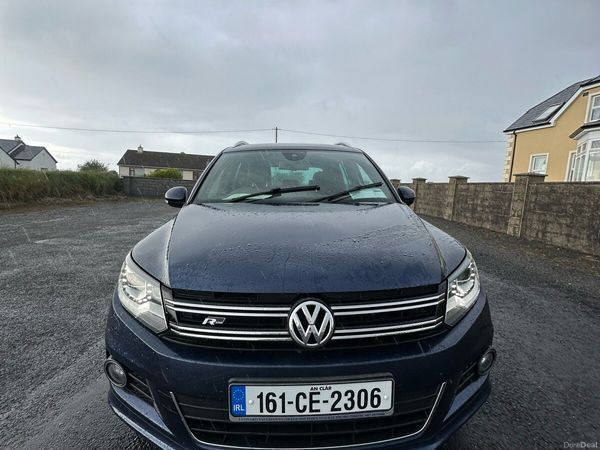 Volkswagen Tiguan SUV, Diesel, 2016, Blue
