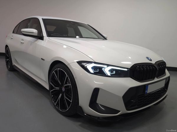 BMW 3-Series Saloon, Petrol Hybrid, 2023, White