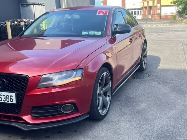 Audi A4 Saloon, Diesel, 2009, Red