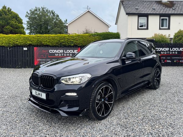 BMW X3 SUV, Petrol Hybrid, 2020, Black