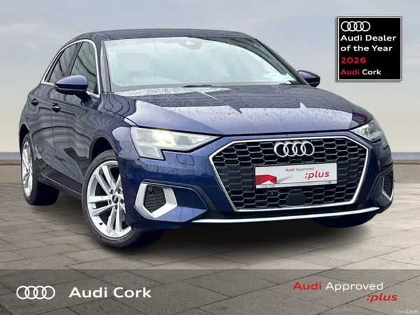 Audi A3 Hatchback, Petrol, 2023, Blue