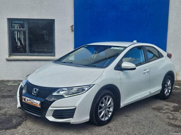 Honda Civic Hatchback, Diesel, 2015, White
