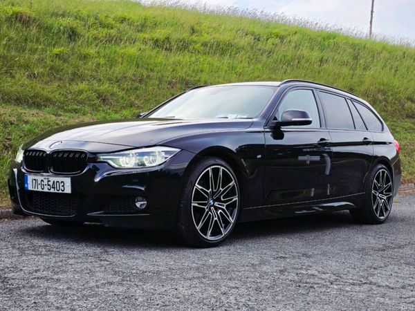 BMW 3-Series Estate, Diesel, 2017, Black