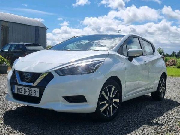 Nissan Micra Hatchback, Petrol, 2019, White