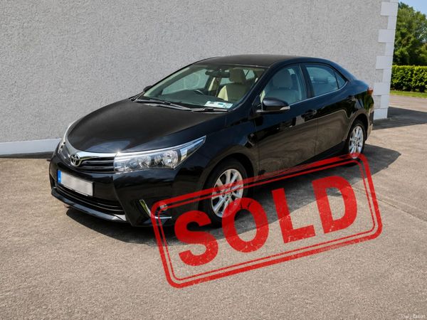Toyota Corolla Saloon, Diesel, 2014, Black