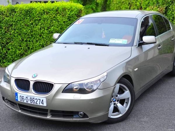 BMW 5-Series Saloon, Diesel, 2006, Green