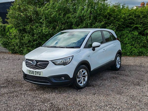 Vauxhall Crossland X SUV, Petrol, 2018, White