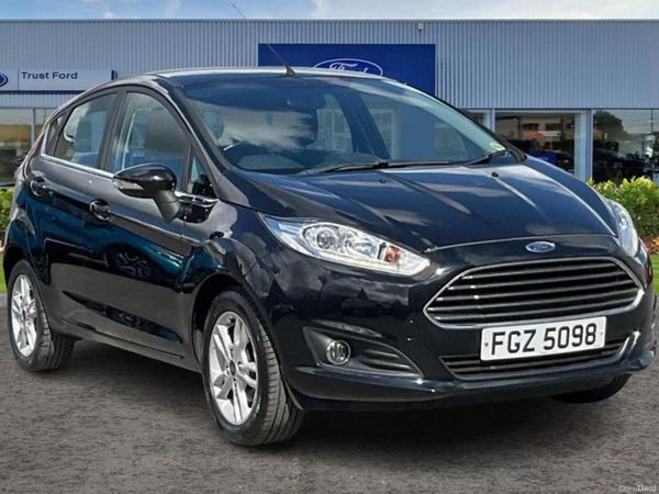 Ford Fiesta Hatchback, Petrol, 2017, Black