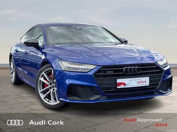 Audi A7 Hatchback, Petrol Plug-in Hybrid, 2023, Blue