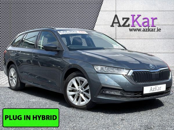 Skoda Octavia Estate, Petrol Plug-in Hybrid, 2022, Grey