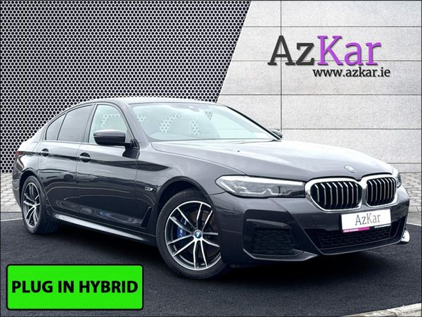 BMW 5-Series Saloon, Petrol Plug-in Hybrid, 2022, Grey