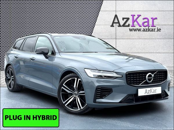Volvo V60 Estate, Petrol Plug-in Hybrid, 2022, Grey